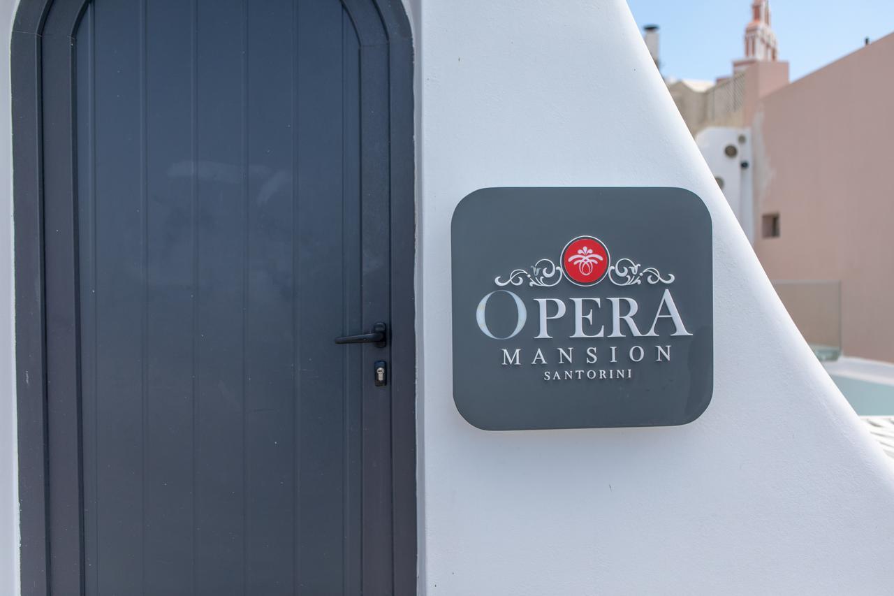 Opera Mansion Santorini Villa Фира Екстериор снимка